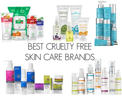 cruelty free skin care products